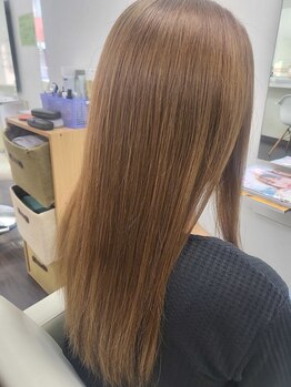 ウーア(Hair Salon UA)の写真/[浦上天主堂すぐ]カット＋"高保湿"水素カラー￥7,480♪グレイカラーのこまめなメンテナンスにもおススメ◎