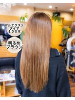 ヘアーメイク ダンス(hair make DANCE) プルエクステダイヤ１００本 明るめブラウン！