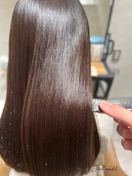 ジル アンク(Jill ankh) 《Jillankh 姫路駅前》縮毛矯正　艶髪　ハイブリッド　ロング