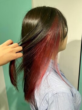 マティーナ ヘアー 池袋(Matina hair) 【ビビットレッドカラー】20代30代40代50代