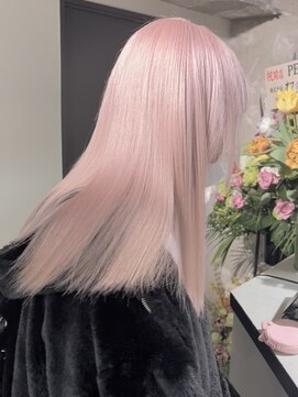 ペレ 栄店(PELE) 前髪/アンブレラカラー/こなれミディ/イメチェン/ウェーブパーマ