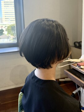 エルサフィロ キタハマ(el zafiro kitahama) 30×40×50代×似合わせカット×デザインカラー