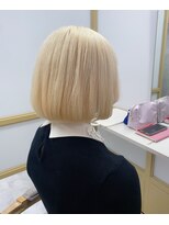 ウプヘアサロン&nbsp;ブロンドヘアー@岡田華子