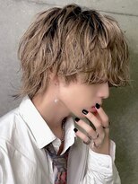 リア 原宿(Rea)&nbsp;ミルクティー×メンズウルフ　#ベージュ　#メンズウルフ