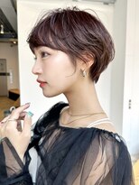 シオン(shion)&nbsp;似合わせカットマロンベージュメルティカラー_69525