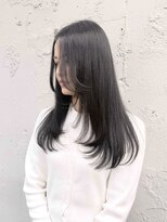 ヘアサロン エフ 渋谷(F) #レイヤーカット#落ちる黒染め#韓国レイヤー