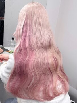 ベレーザ 渋谷(BELEZA) 12839韓国ニュアンスカラーブリーチデザインレイヤーハイトーン