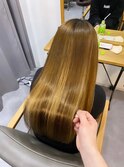20代30代40代ストレートアッシュベージュ髪質改善大人ロング