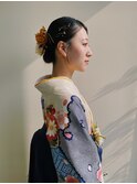 タイトヘアセット/タイトアレンジ/卒業式ヘアセット/ヘアセット