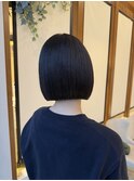 【志免】グレージュのミニボブ♪