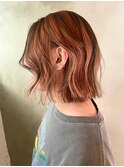 ＜abema＞ミックスカラー　デザインカラー  オレンジカラー