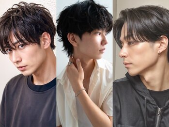 メンズサロン トレヘアー 京都烏丸店(tRe hair)の写真/あなただけの”カッコイイ”を実現!パーマスタイルも◎［メンズカット/メンズパーマ/メンズ/men's/烏丸］
