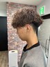 【学割U24クーポン】men'sカット＋パーマ　￥10560