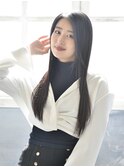 美髪_黒髪ストレート_オルチャン
