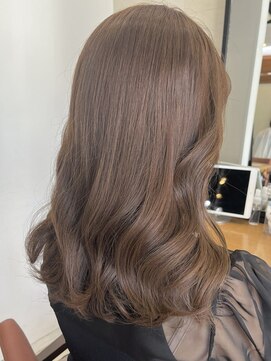ユアーズヘア 神楽坂店(youres hair) ベージュカラー/ブラウンカラー/ミディアム/髪質改善