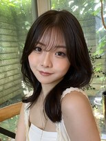 ガーランド (Garland) 大人かわいい小顔くびレイヤー顔まわりレイヤー艶髪まろベージュ