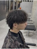 アイロン質感パーマ