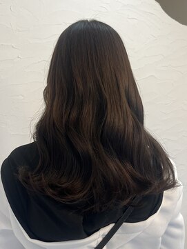 艶マロンブラウン/ツヤ感アップカラー
