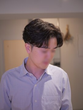 グットルーズトウキョウ(GOOD LOOSE TOKYO) フェザーショート/フェザーパーマ/センターパート