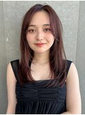 大人ガーリー/ミディアムレイヤーカット/20代30代40代50代