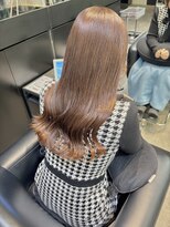 ケンジ 横浜(KENJE)&nbsp;ブラウンカラー/ベージュカラー/ブリーチなしカラー/巻き髪