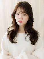 カバーヘア ブリス 大宮西口(COVER HAIR bliss)&nbsp;くびれウェーブ/韓国巻き/ダークアッシュ/ダークブラウン/30代e