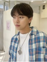 ハニー 町田(HONEY)&nbsp;シースルーバング 刈り上げなし 黒髪