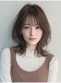 【ソフトエレガント】垢抜けウルフミディ×顔型補正×肌映え