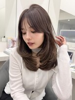 アイトーキョーエス 渋谷(AI TOKYO S)&nbsp;レイヤーカット/ココアブラウン/ニュアンス/髪質改善/渋谷