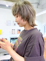 ムロ(Mulo) マッシュウルフ×ハイトーンベージュ|札幌円山