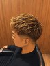 メンズカット+ファッションカラー ¥13000→¥12000