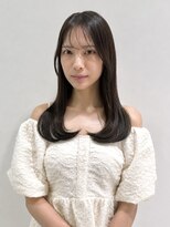 オーロ 塚口店(ORO)&nbsp;艶感ダークブラウン×上品ワンカールロング