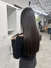 【髪質改善が気になる方へ】カット+髪質改善カラー+素髪リセット+TR
