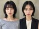マグサロンギャラリー(Mag salon gallery)の写真/【ハイレベル×ハイクオリティな技術を体験】顔周りレイヤーカットで小顔魅せStyle★韓国Styleも◎