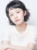 テトヘアー(teto hair)&nbsp;SHORT［ショートバング・パーマ・パープルデザイン］