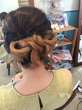 ロカット サロン(Roquat Salon) リボンツートーンカラーアレンジ【ヘアセット 立川/立川/国立】
