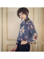 フォルテ 城北店&nbsp;★耳掛け☆大人おしゃれ前下がりショート