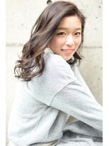 ナナナ パレナ 大津膳所店(nanana parena) 黒髪☆ノームコアで揺れふわセミロング