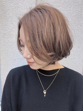 シャンプーボーイ セントラル 博多(SHAMPOO BOY central) 大人かわいい抜け感ボブ