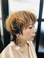 アンドエイチ(and H)&nbsp;マッシュウルフ×パーマ