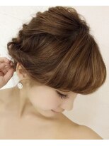 ヘアリゾート エーアイ 上野店α(hair resort Ai) 編み込み可愛いアップスタイル【hair resort Ai上野店α】