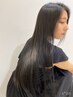 【☆艶復活☆】カット+髪質改善縮毛矯正+トリートメント14520