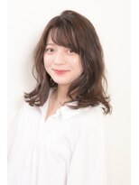 矢島美容室 西荻窪店&nbsp;30代重めのミディアムロング☆寝癖も活かせる！！ゆるふわパーマ