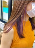 tuuli筑紫野店☆お客様スタイル☆インナーカラー