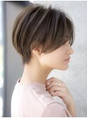 前髪なし大人ショート20代30代40代【AIN.表参道】川原大地