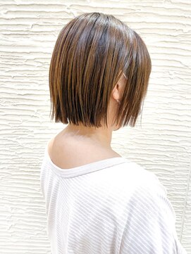 モリオ フロム ロンドン サッポロファクトリー店(morio FROM LONDON) 【morio】札幌切りっぱなしボブ