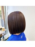 大人可愛い20代30代40代小顔ボブ
