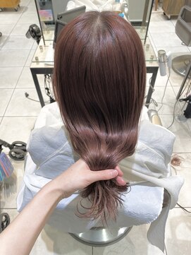 ネオリーブギンザ 銀座店(Neolive GINZA) ブリーチありのシアーピンク