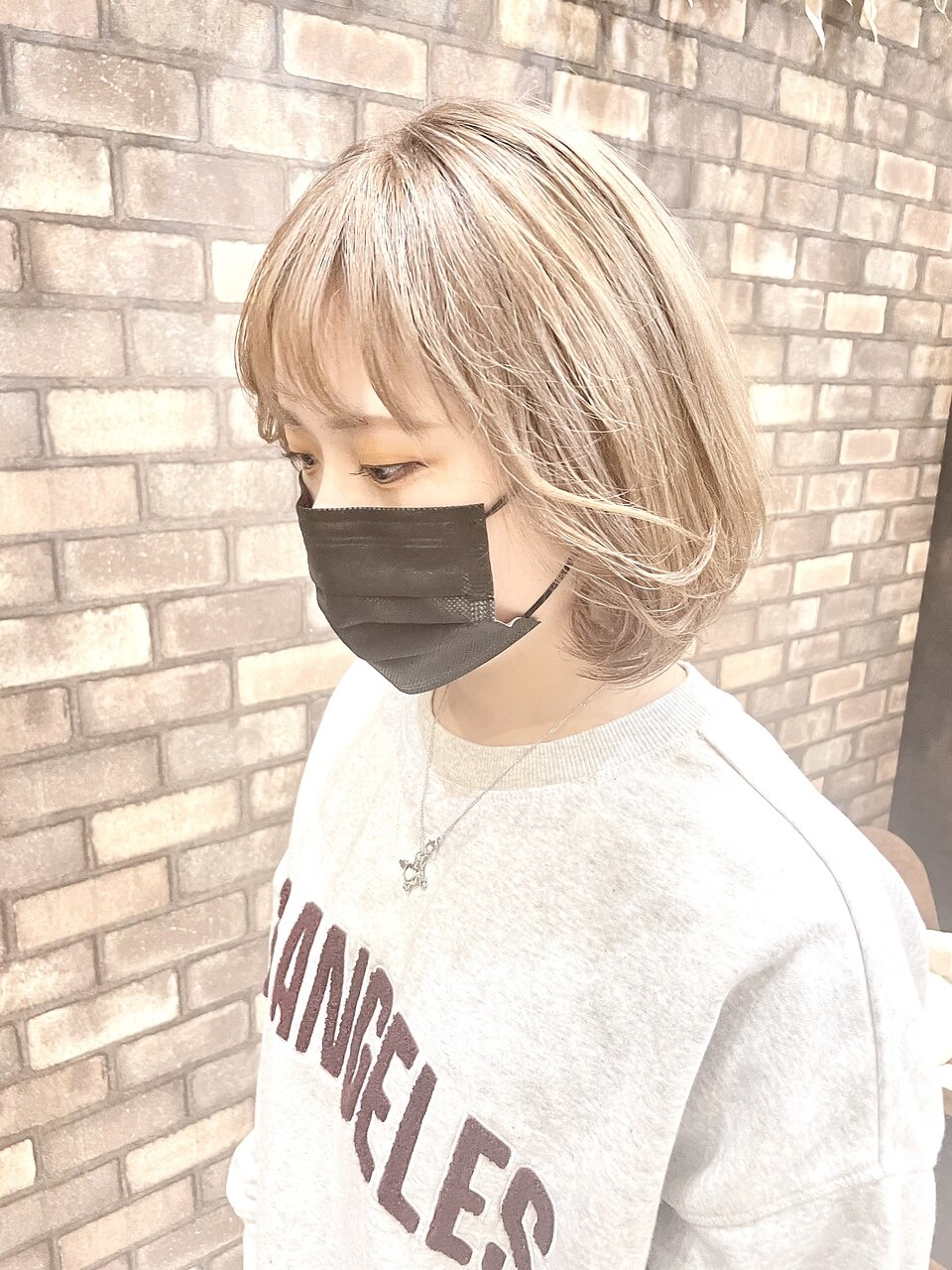 ミルクティーベージュ 【八王子美容室/ミルクティー】：L175034782