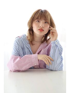 アッシュ 立川店(Ash) 髪質改善/透け感グレージュ/白髪ぼかし/ハイライト/立川駅/立川